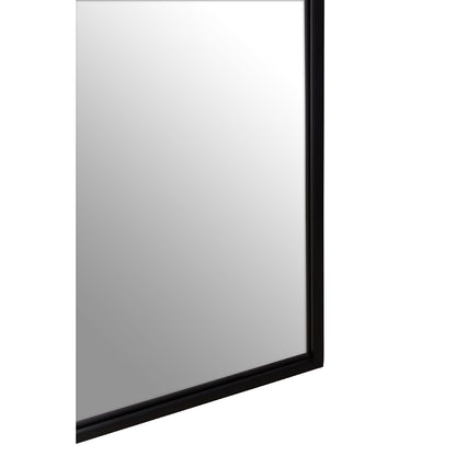 Matte Black Arched Full-Length Wall Mirror, 170 cm - product image 6