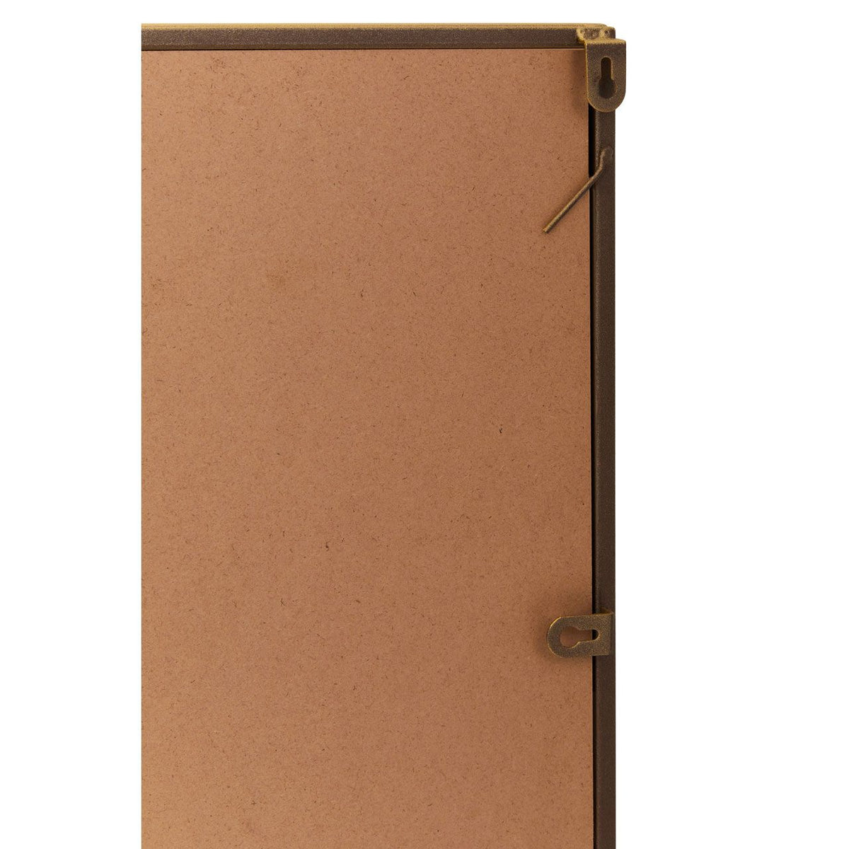 Brushed Gold Windowpane Wall Mirror, 140 x 90 cm - product image 6