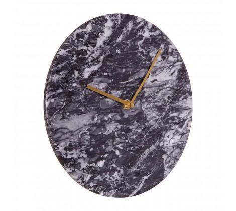 Black Marble Wall Clock