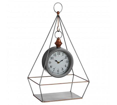 Antique Silver Openwork Pendulum Table Clock, 64 cm - product image 1