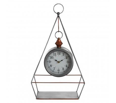 Antique Silver Openwork Pendulum Table Clock, 64 cm - product image 5