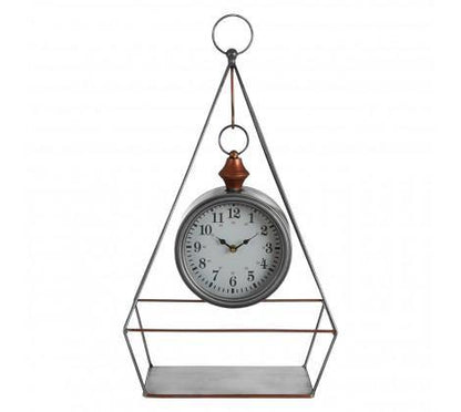 Antique Silver Openwork Pendulum Table Clock, 64 cm - product image 5