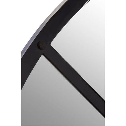 Black Round Decorative Wall Mirror, 91 cm - product image 3