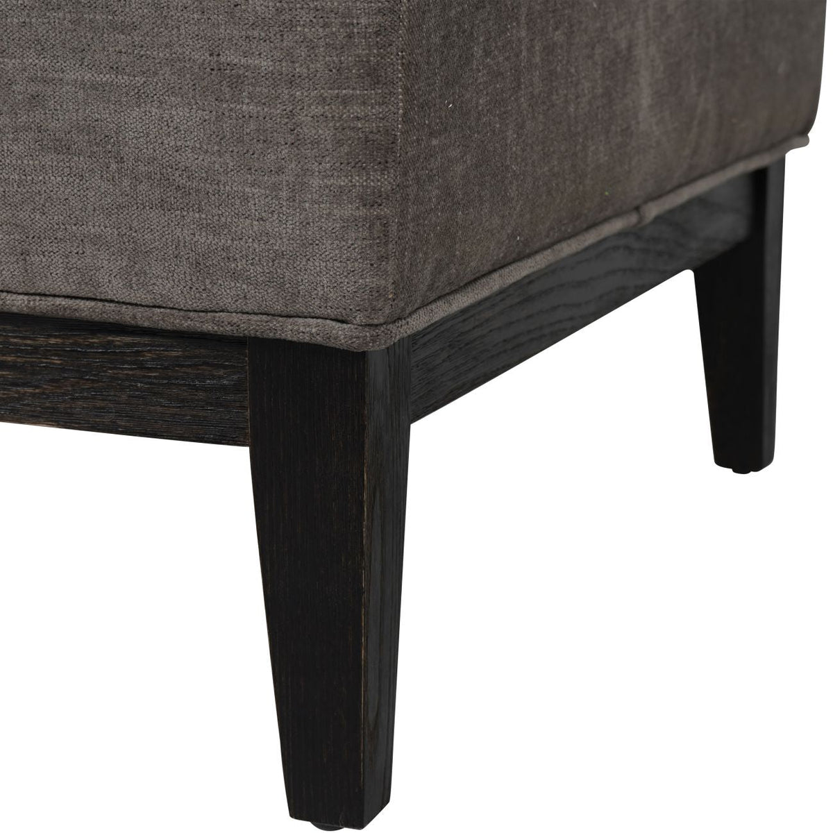 Warm Grey Button-Tufted Upholstered Stool, 81 x 61 cm - product image 5