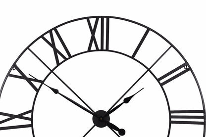 Extra-Large Black Roman Numeral Wall Clock, 110 cm - product image 4