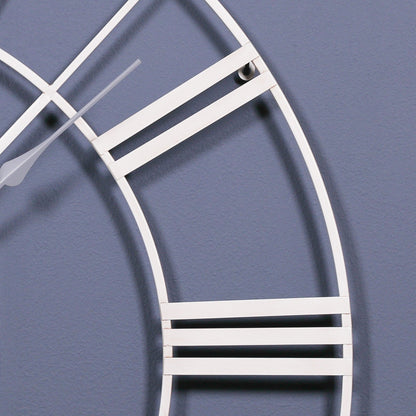 Vintage Cream Twist-Frame Wall Clock, 110 cm - product image 2
