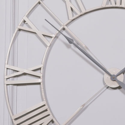 Vintage Cream Twist-Frame Wall Clock, 110 cm - product image 5