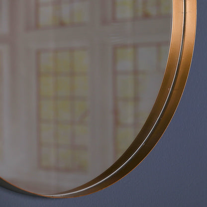 Gold Round Wall Mirror, 50 cm - product image 2