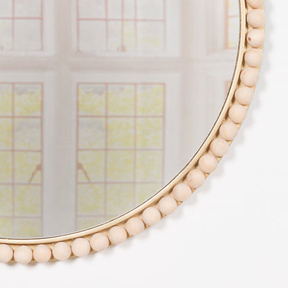 Gold-Tone Round Mirror with Bobble-Edge Frame, 50 cm - product image 3