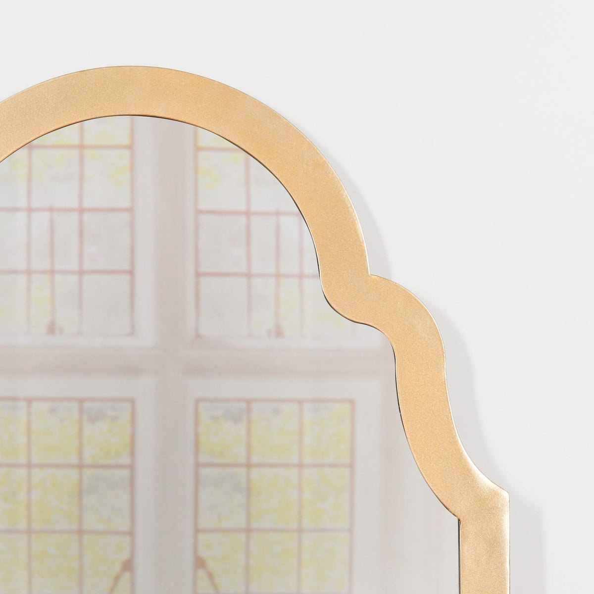 Gold Arch Metal-Frame Wall Mirror - product image 2