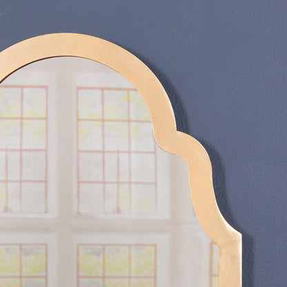 Gold Arch Metal-Frame Wall Mirror - product image 4